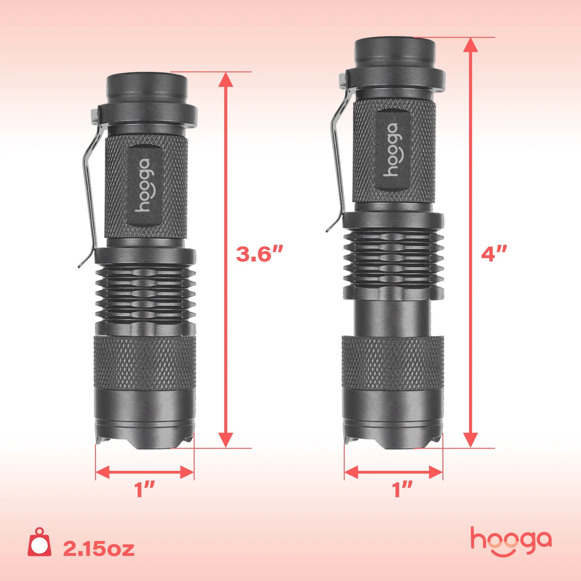 Blue Blocking Amber Flashlight 2-pack - Image 5