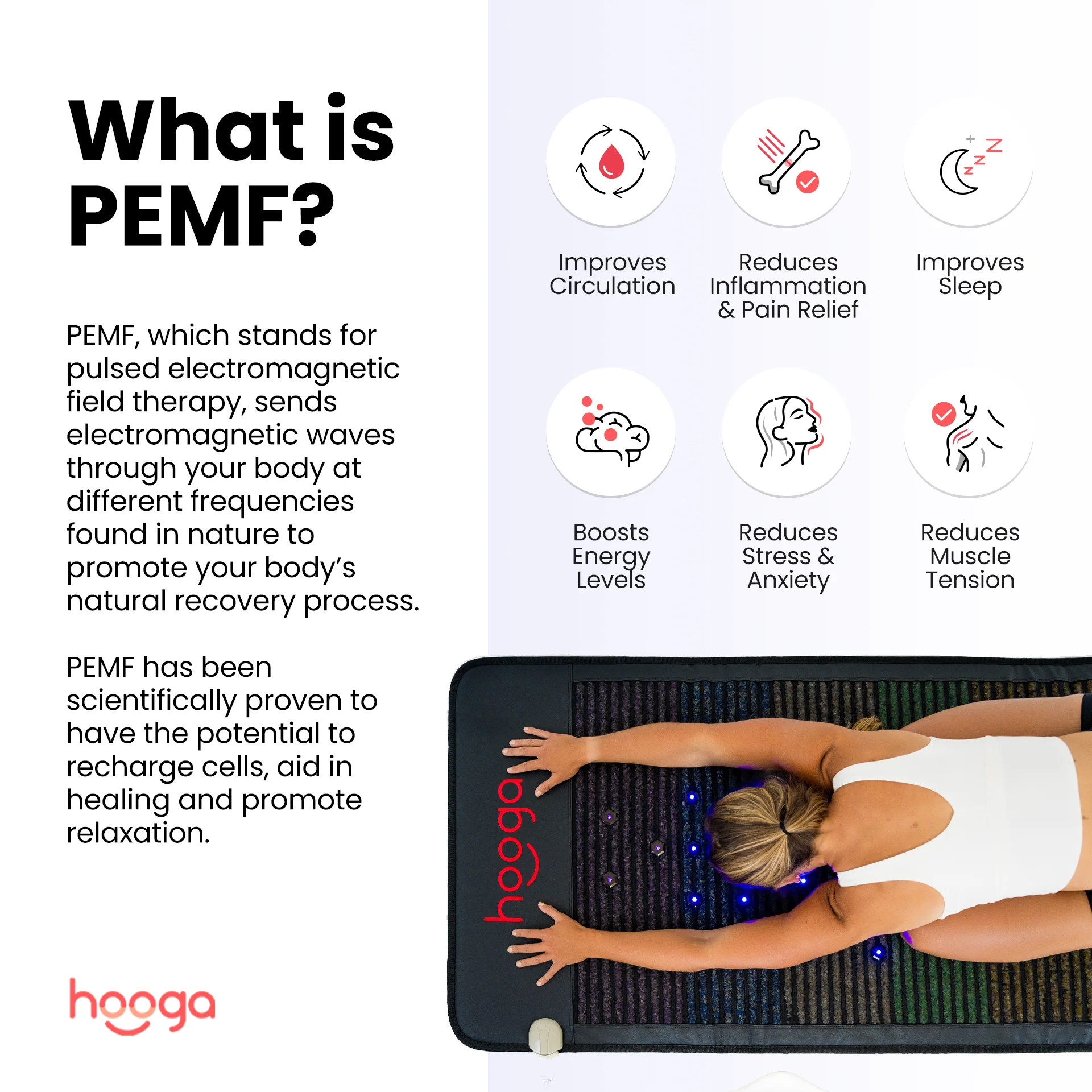 Chakra Infrared PEMF Wellness Mat – PEMF & Far Infrared Heat Therapy - Image 3